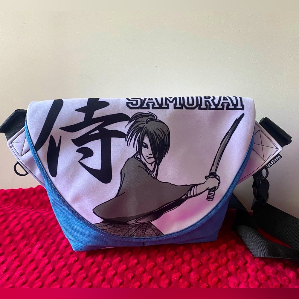 Rickshaw Small Zero Messenger Bag anime samurai dragon custom